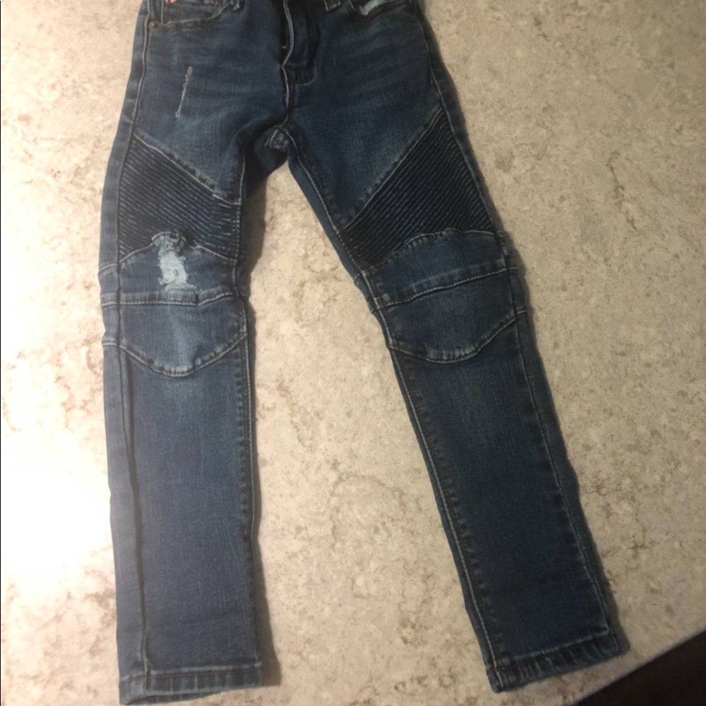 Toddler Hudson motto jeans